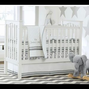 Pottery Barn Harper Crib Comforter & Skirt